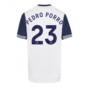 Tottenham Hotspur Pedro Porro #23 Domácí Dres 2024-25 Krátký Rukáv